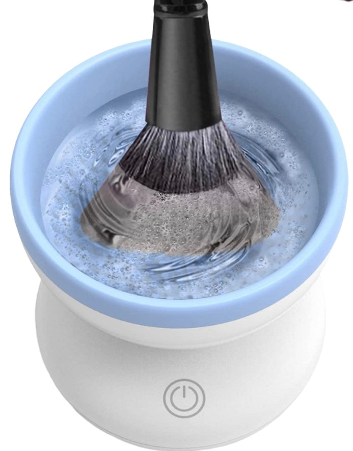 Makeup brush machine cleaner